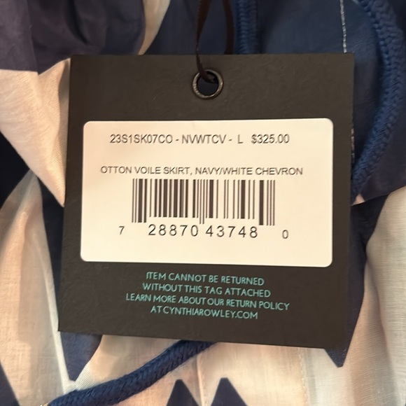 NWT - Cynthia Rowley Maxi Skirt - Picture 7 of 7